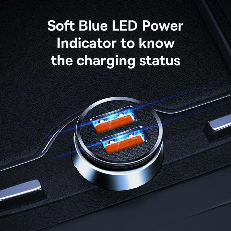 30W USB Car Faster Charger