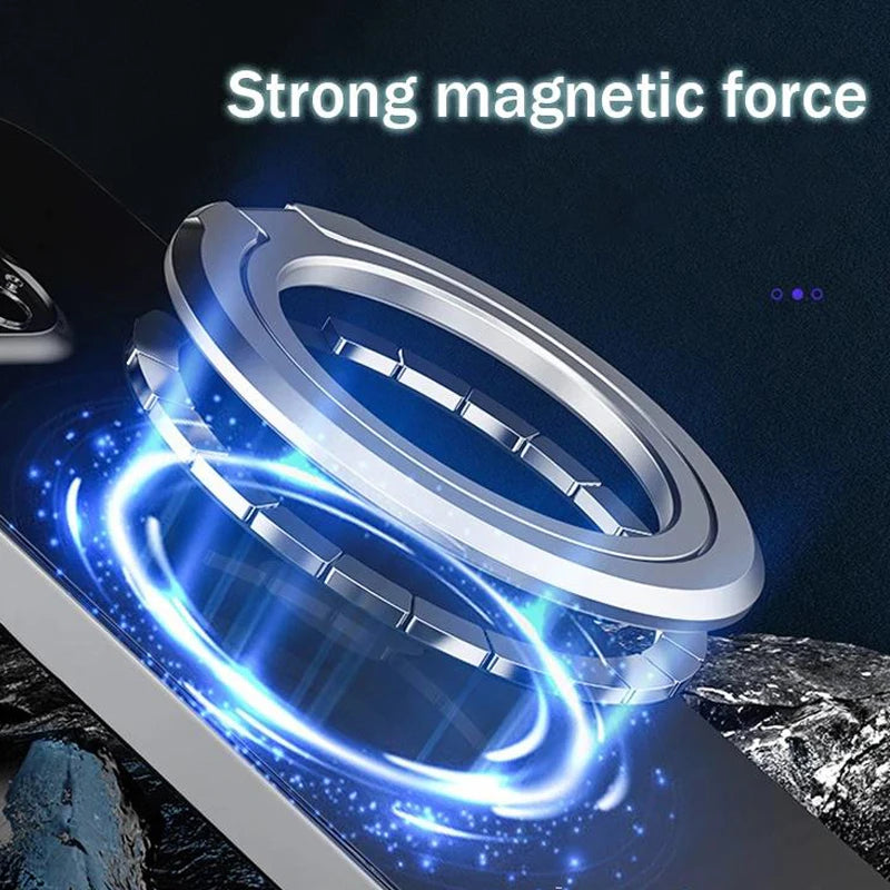 Iphone Magnetic Phone Ring Holder, Adjustable Finger Ring Support Bracket
