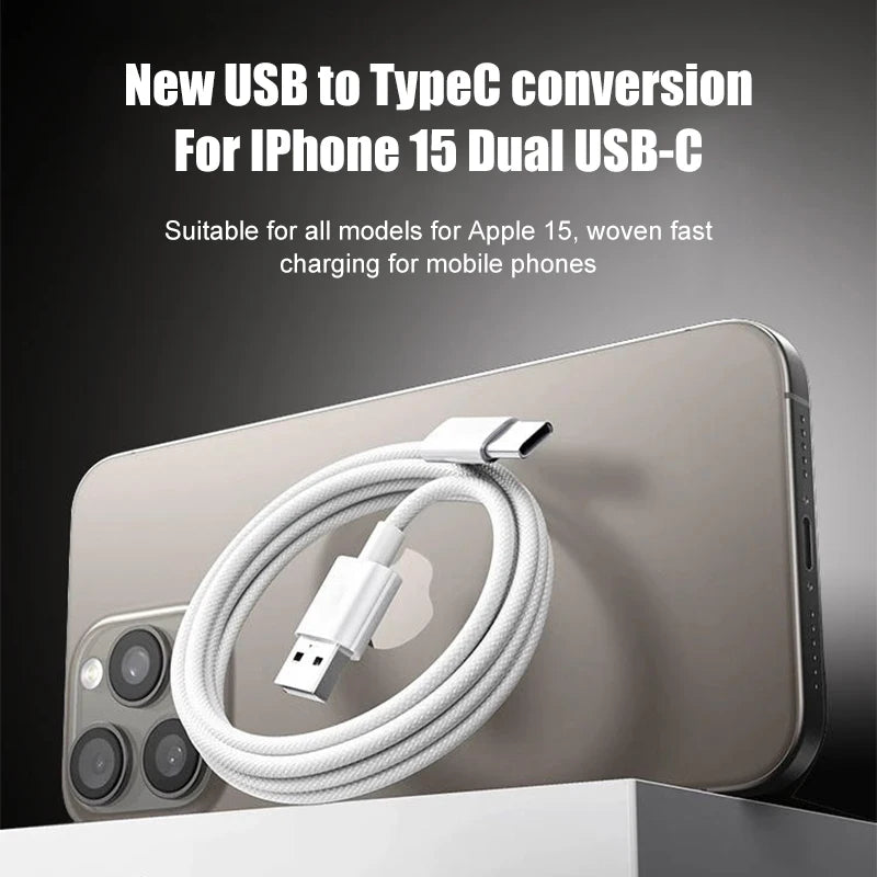 60W USB C Phone Cable For