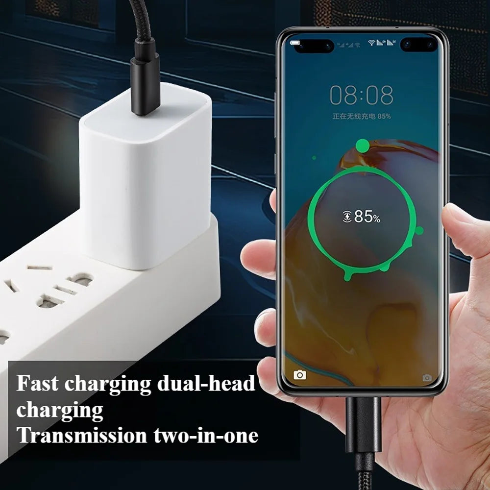 66W 5A USB-C to Type-C Fast Charging
