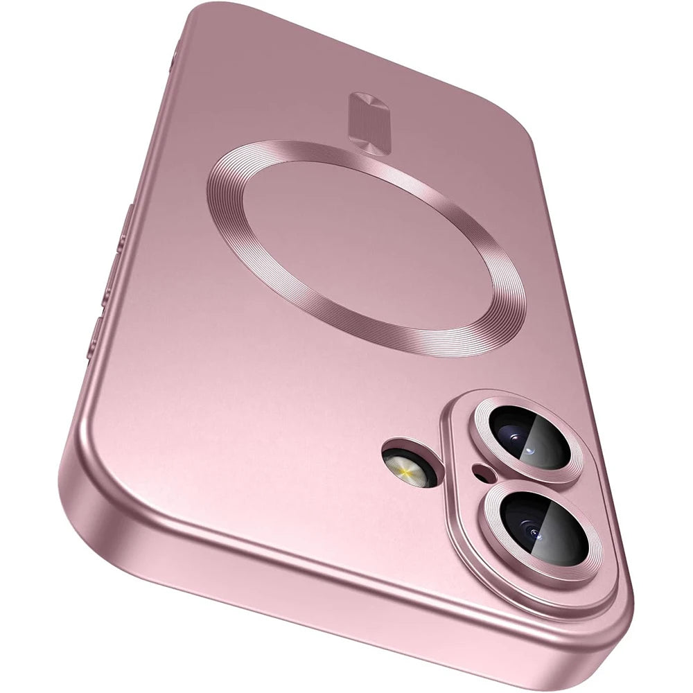 Magnetic charger Cases For iPhone 16/15/14/13/12/11 Pro Max Plus Case Camera Back Cover Accessories