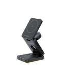 A Wireless Magnetic Charging Dock For Mobile Headphones, Watches, and Phones