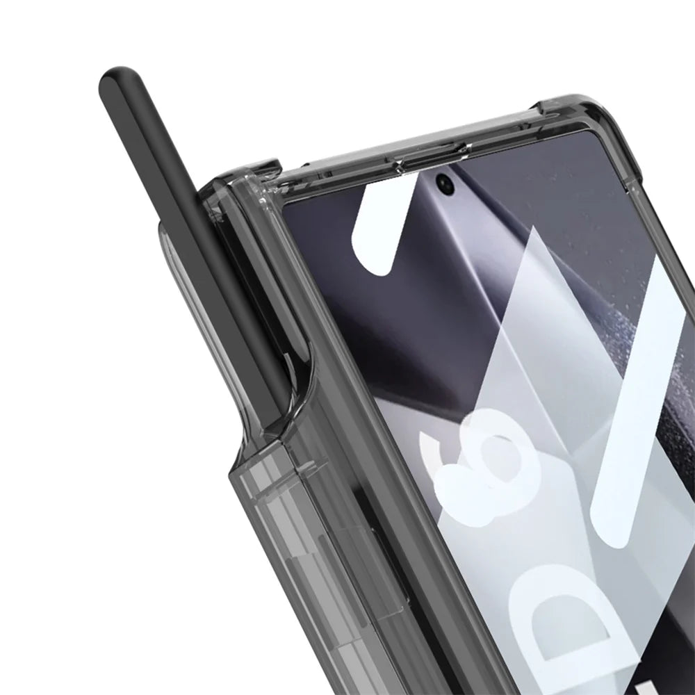 Samsung Galaxy Z Fold 6/7 Case magnetic Protection Screen Protector Z Fold 6 Cover S Pen Holder