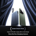 67W Power Bank with Built-in Cable 20000mAh High-Speed Laptop Charger Airplane-Safe super Large Capacity Portable Charger