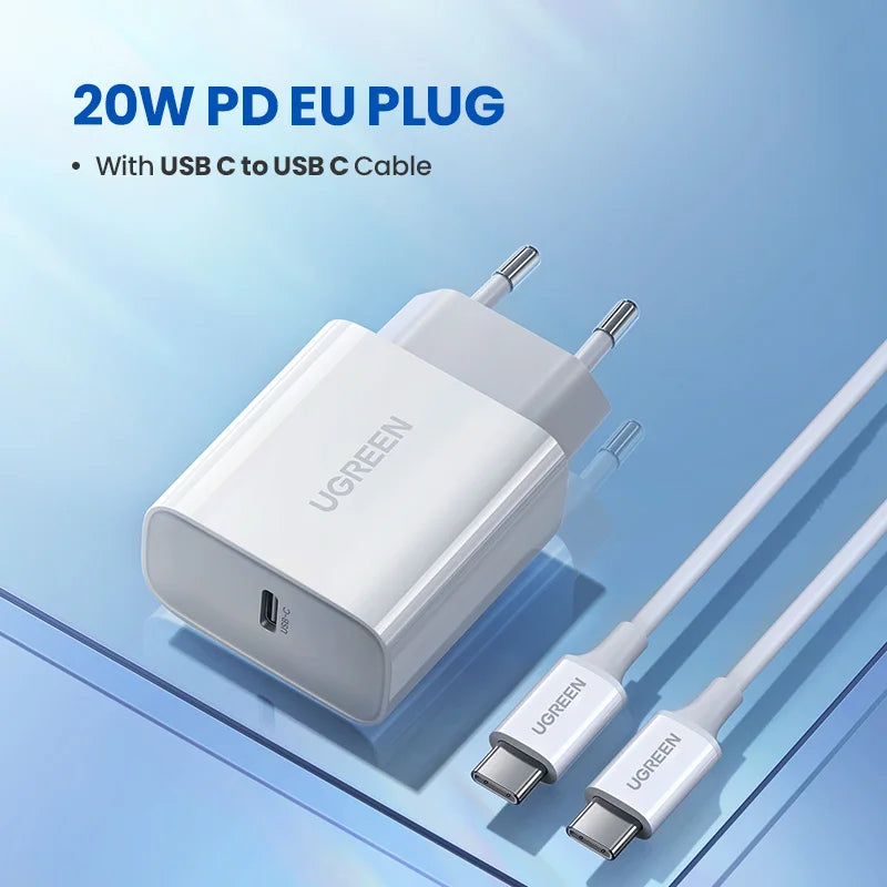 20W USB-C Fast Wall Charger