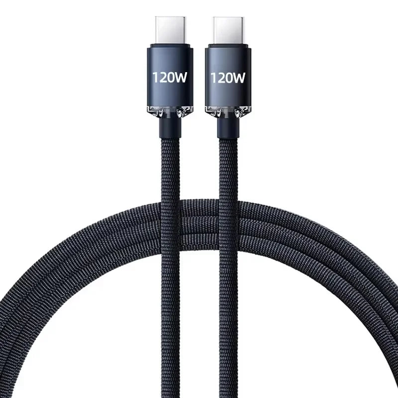 120W 7A Type C to Type C Cable
