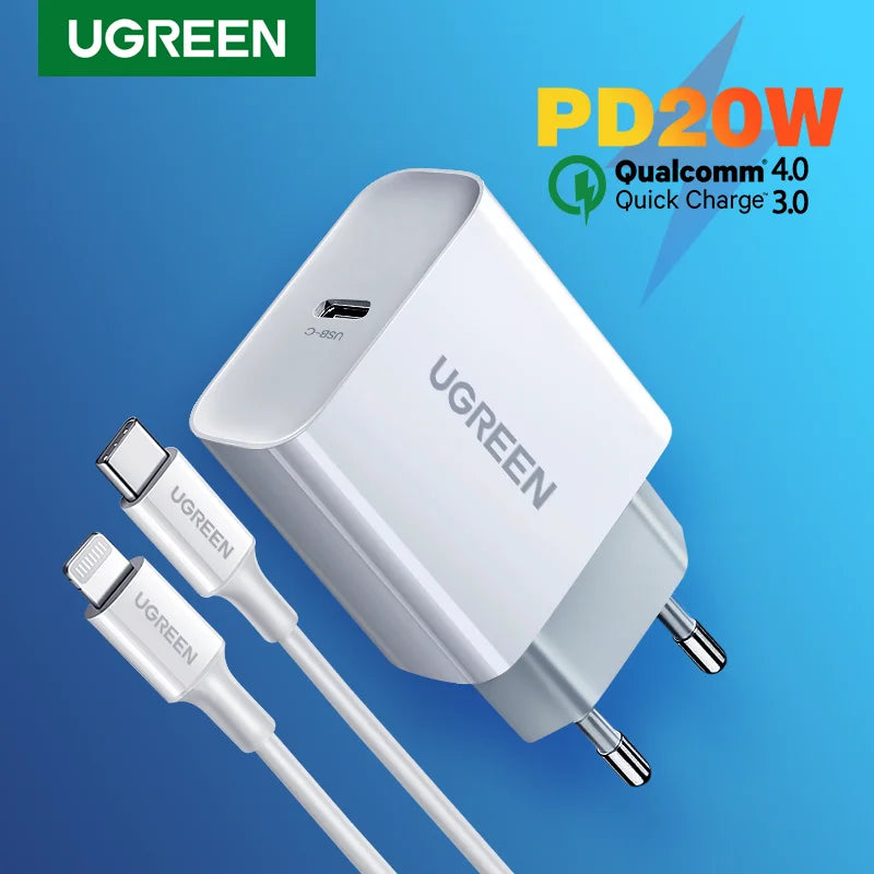 Quick Charger 20W USB Type C Fast Charger
