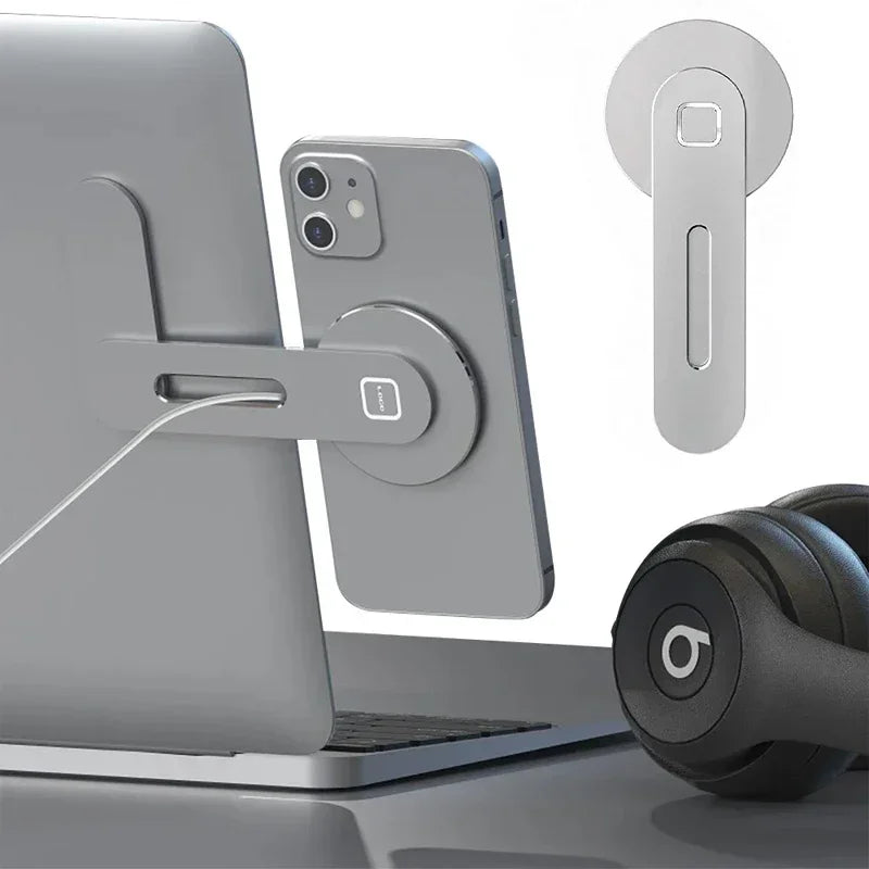 Magnetic Laptop Phone Holder/Computer Monitor Side Cell Phone All Phones