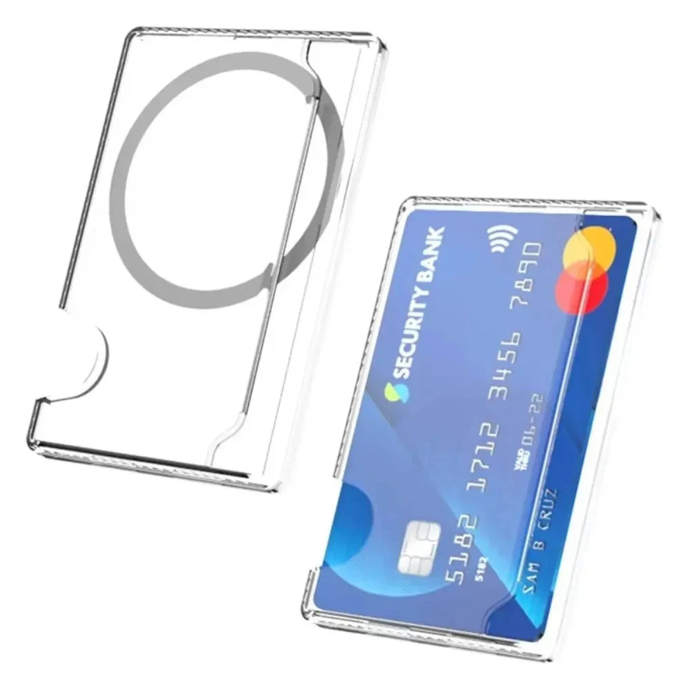 Iphone Magnetic Wallet Magnetic Adsorption Storage Box Portable Card