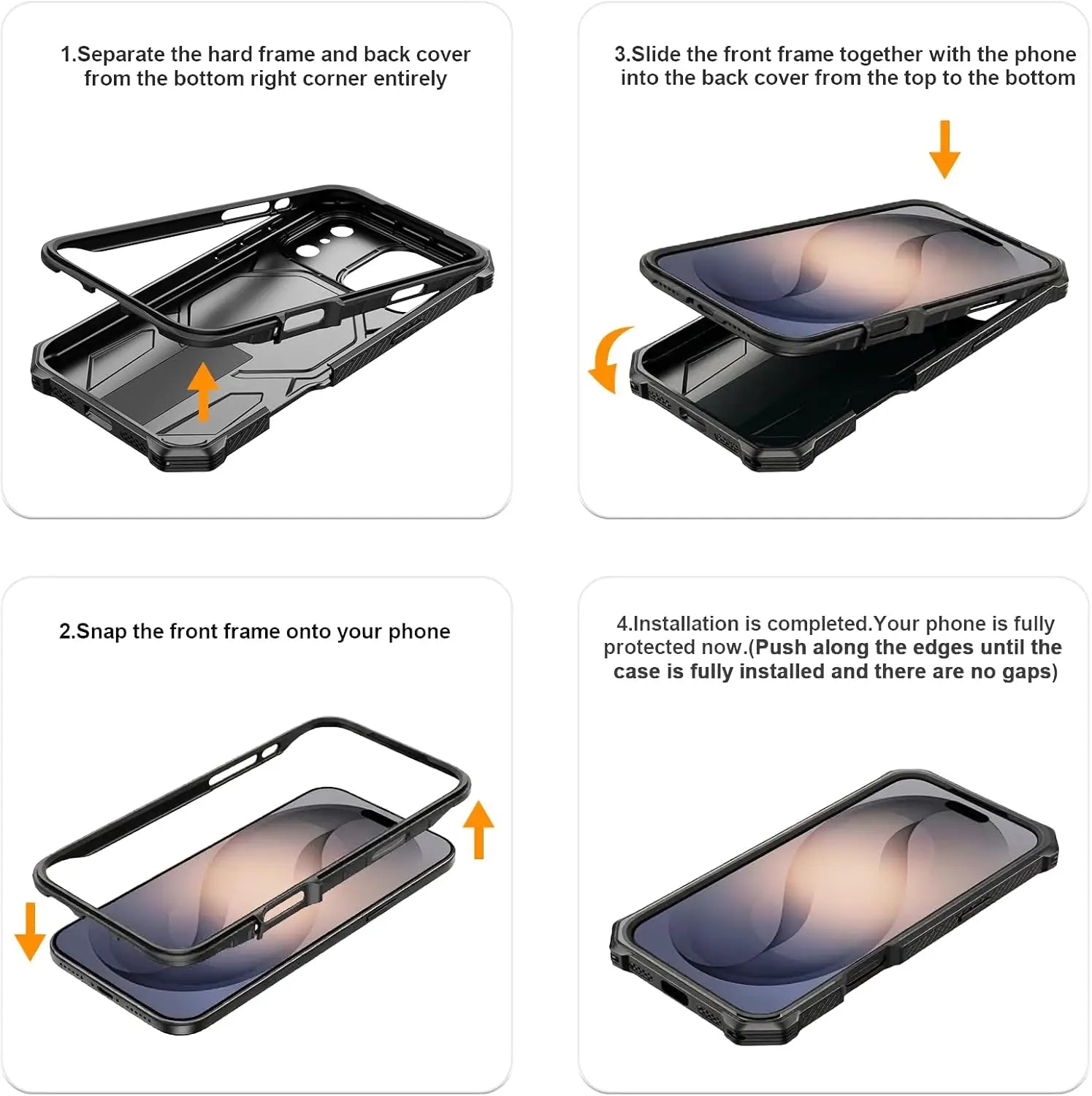 iPhone 17 Pro Max Phone Case with MagSafe Military Grade Heavy Duty Phone Cover