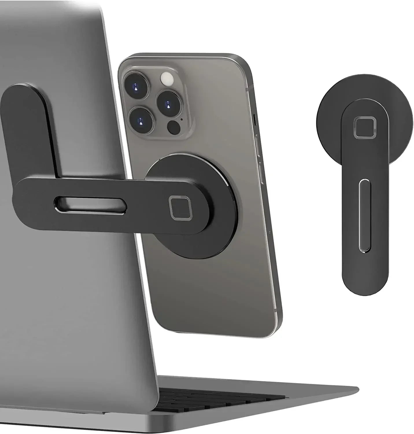 Magnetic Laptop Phone Holder/Computer Monitor Side Cell Phone All Phones
