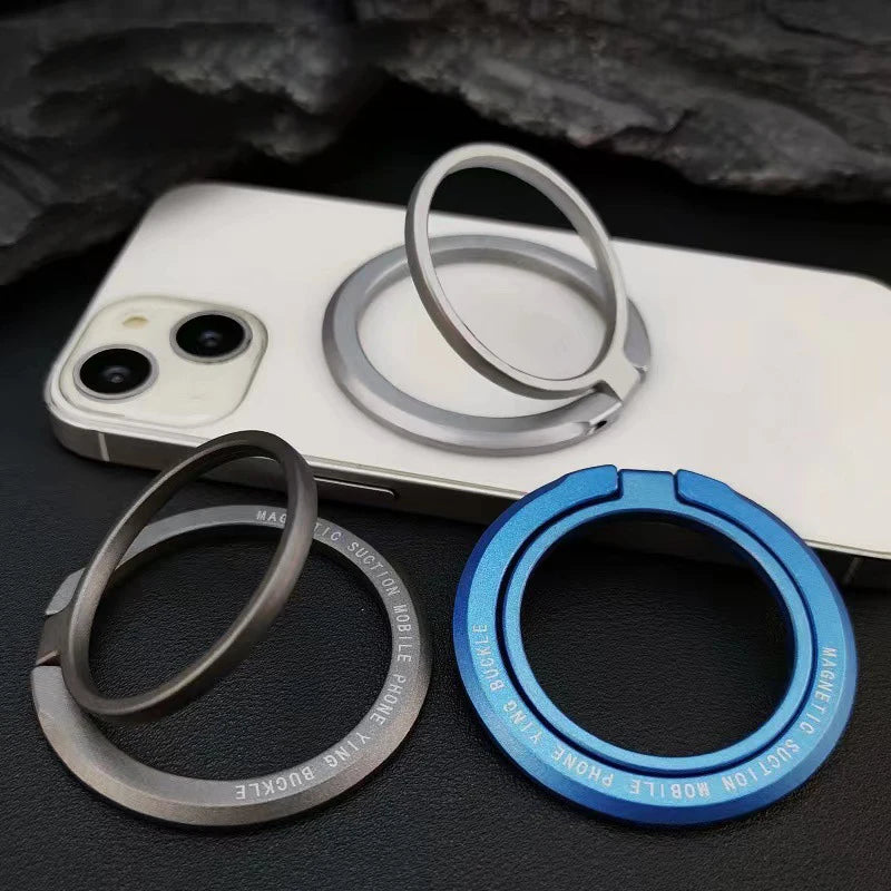 Iphone Magnetic Phone Ring Holder, Adjustable Finger Ring Support Bracket