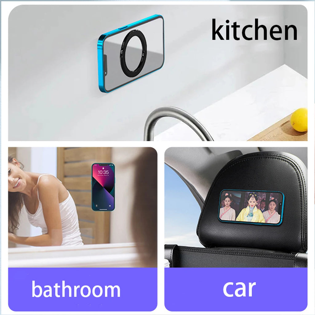 Magnetic Ring Holder For iPhone 14/13/12 Magnet Car/Wall Mobile Phone Holder