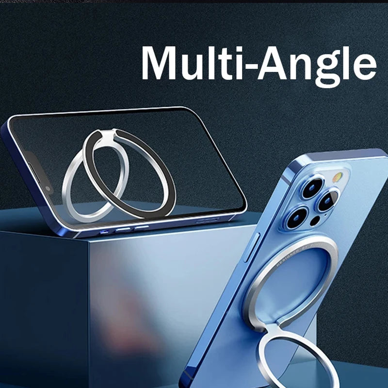Iphone Magnetic Phone Ring Holder, Adjustable Finger Ring Support Bracket