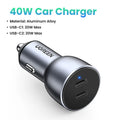 40W Car Charger Quick Charge / USB Charger
