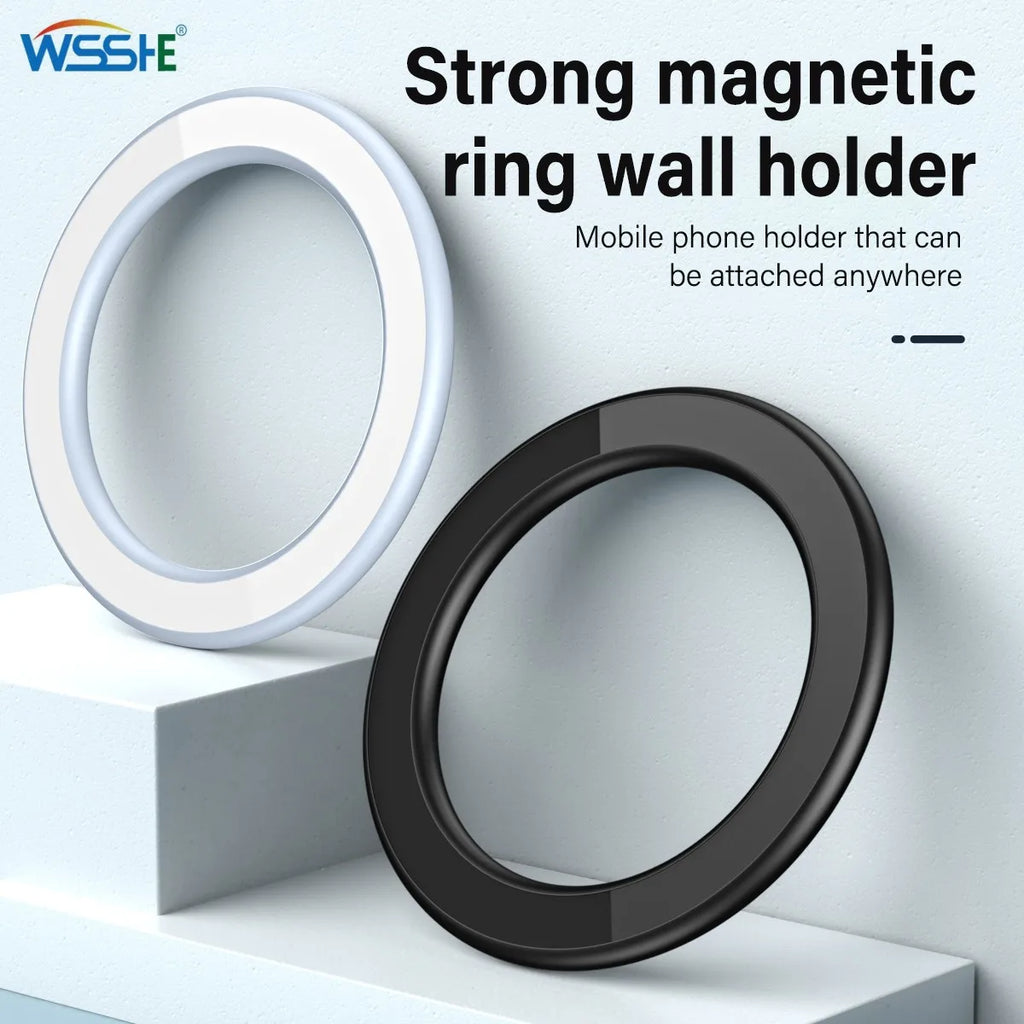 Magnetic Ring Holder For iPhone 14/13/12 Magnet Car/Wall Mobile Phone Holder